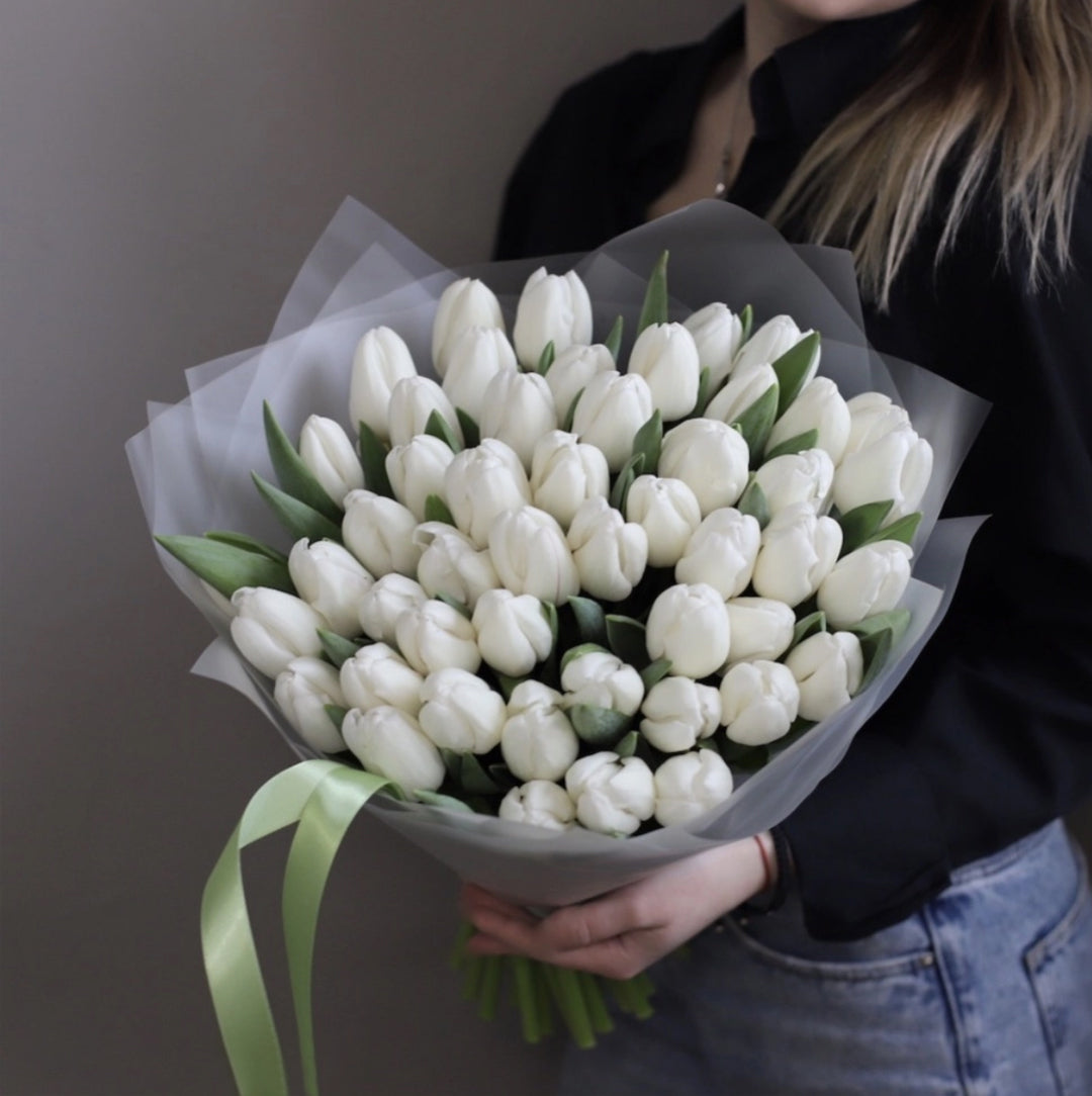 White Tulips
